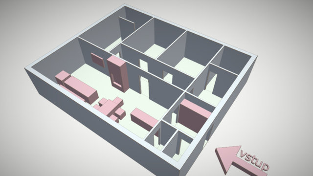 floor plan 3D Model