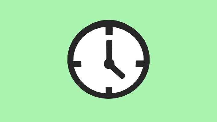 Clock from gd – Free 3D Model STL