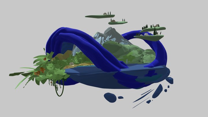Metaverse 3D Model