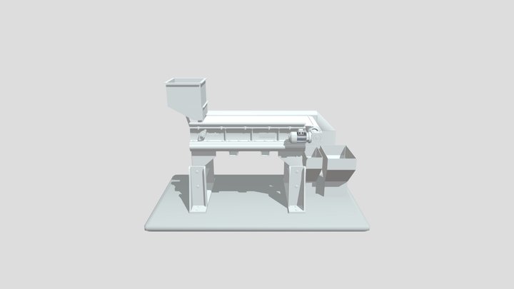 Magnetic Separation of Ore_low 3D Model