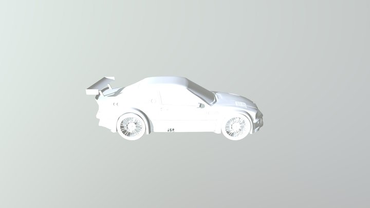 BMW GT 2001 3D Model