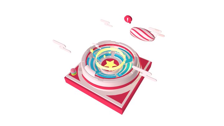 BILIBILI WORLD 2018 [ Scheme 1] 3D Model
