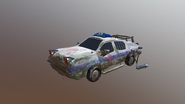 POLICE OLDLAND 3D Model