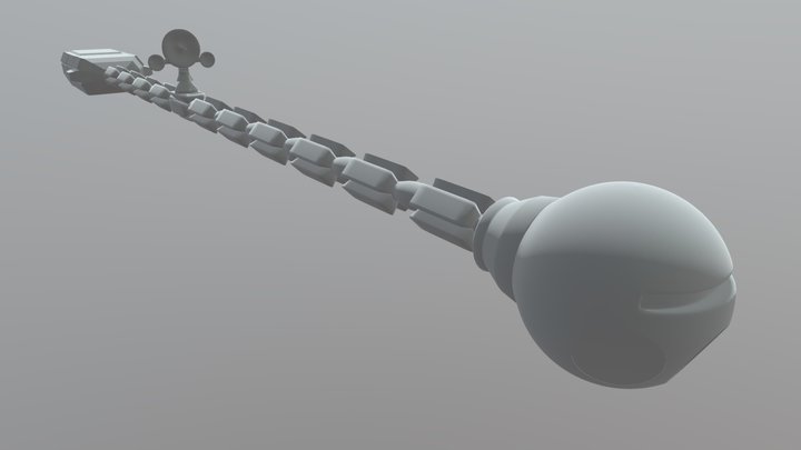 Discovery 1 Spaceship 3D Model