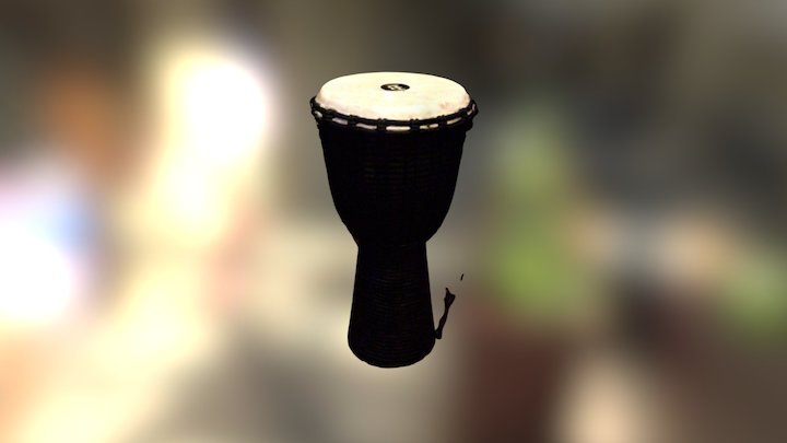 Djembe Model 2 3D Model