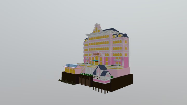 GrandBudapesthotel 3D Model