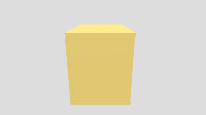 Mini Drawer 3D Model