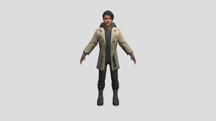 Character Ronnie 3D Model