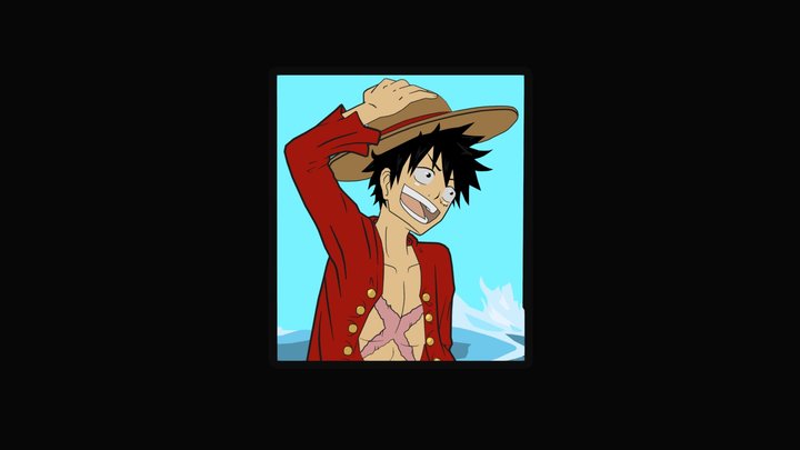 One Piece - Monkey D. Luffy 3D Model