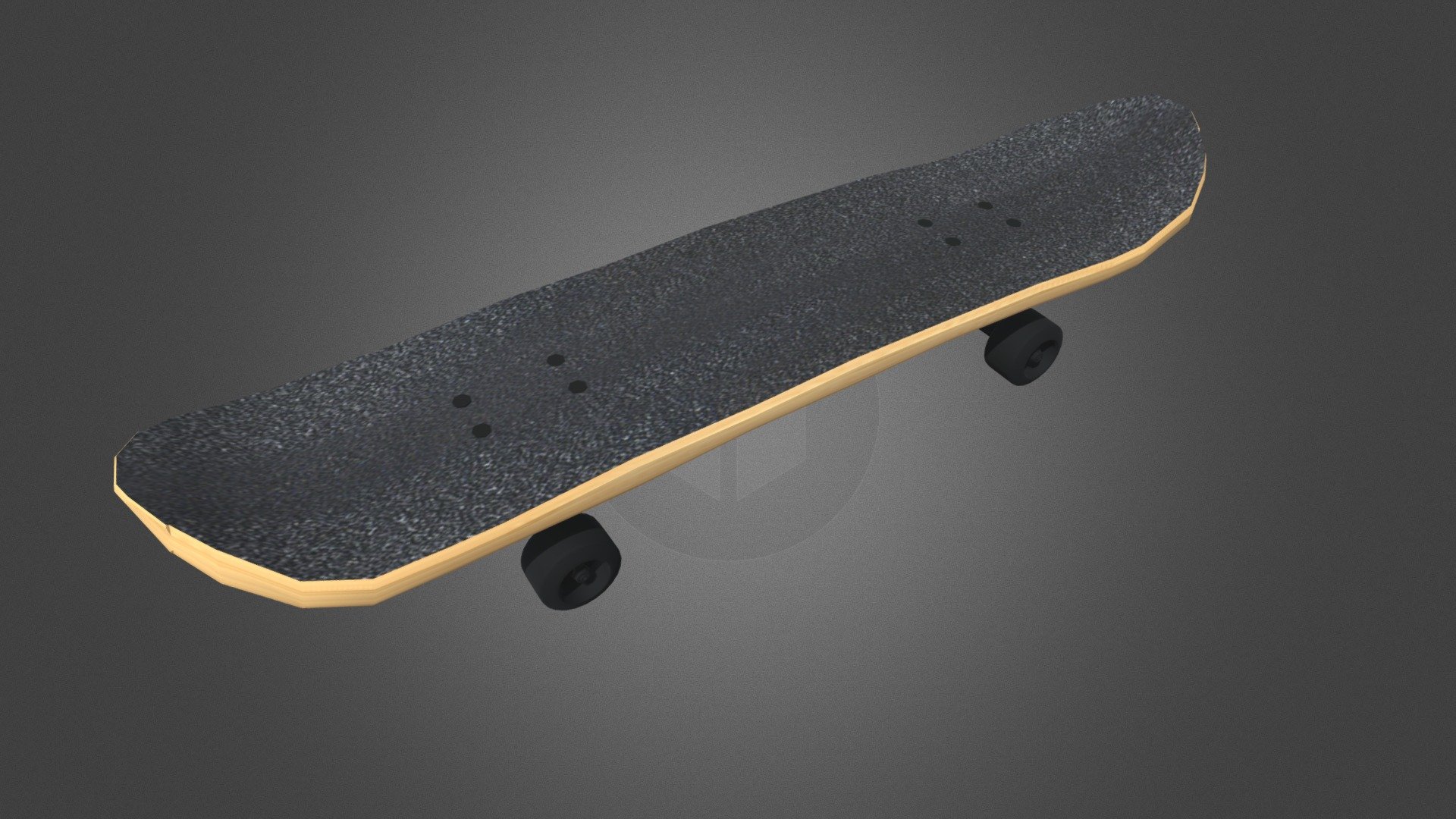 skateboard 3D model by NRPshka [208c4f8] Sketchfab