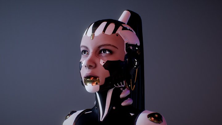 portrait-from-the-future ZERODESIGN 3D Model