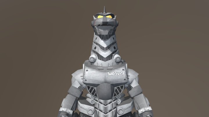 Kiryu Wii (Godzilla Unleashed) Pipeworks – Free 3D Model STL