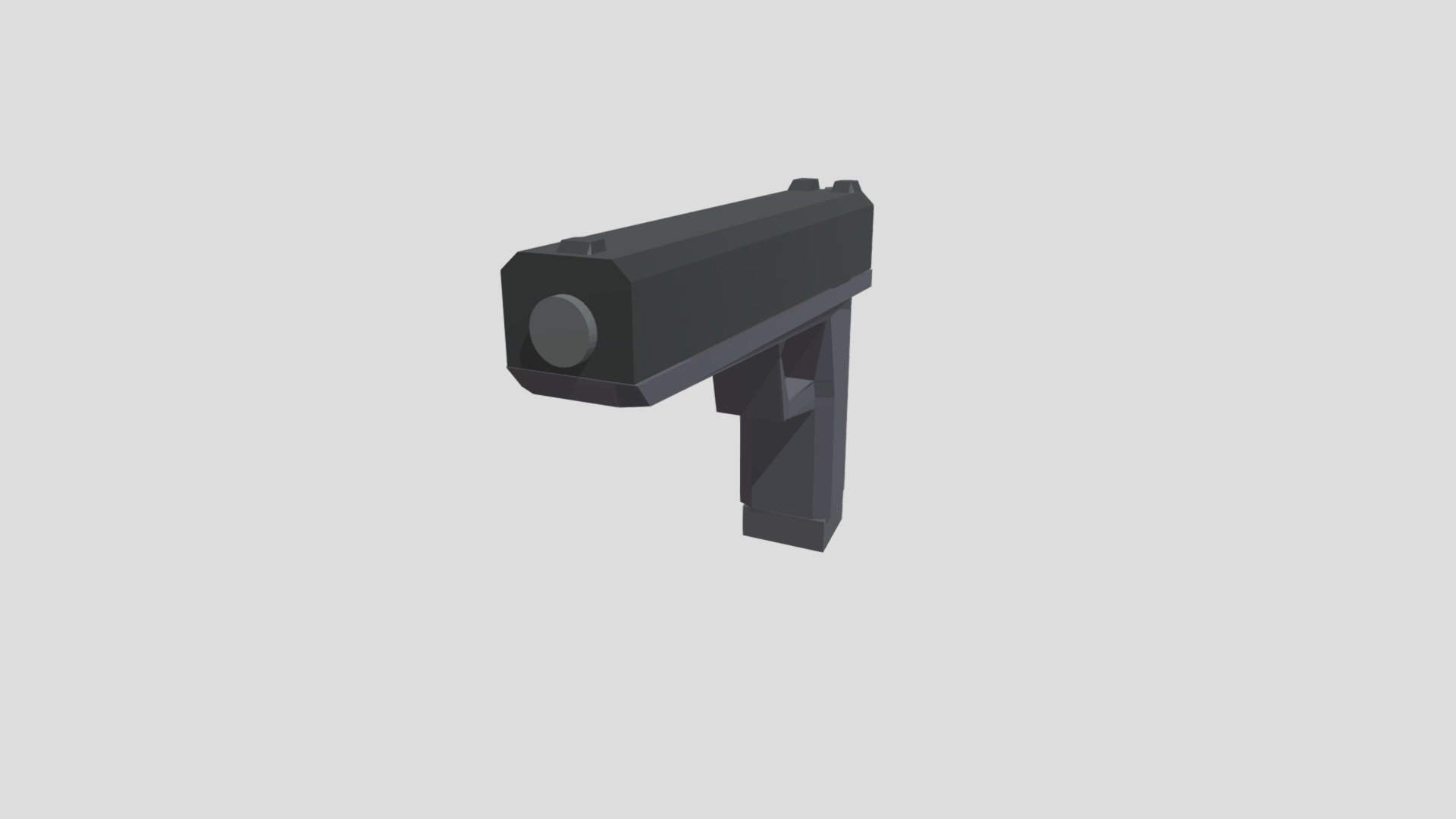 Пистолет - 3D model by Tinfizz [208f57e] - Sketchfab