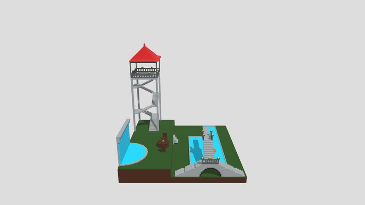 Waterpark 3D Model