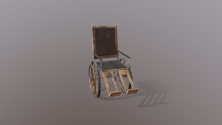 Wheelchair 3D Model