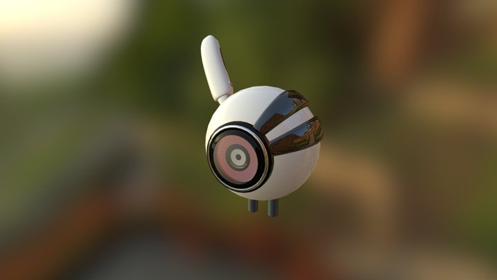 Drone Robot 3D Model