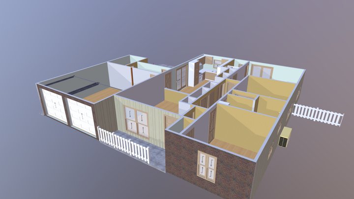 Robinson house 3D Model