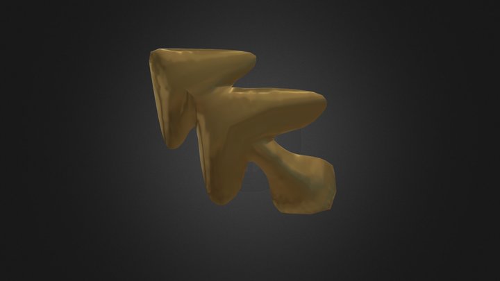 Gold Leaf 3D Model
