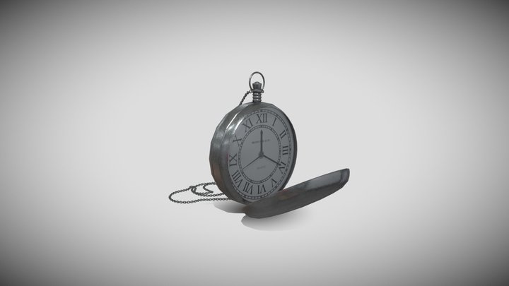 Pocket Watch 3D Model