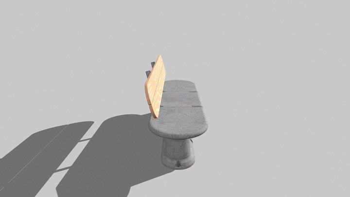 banco sketch 3D Model