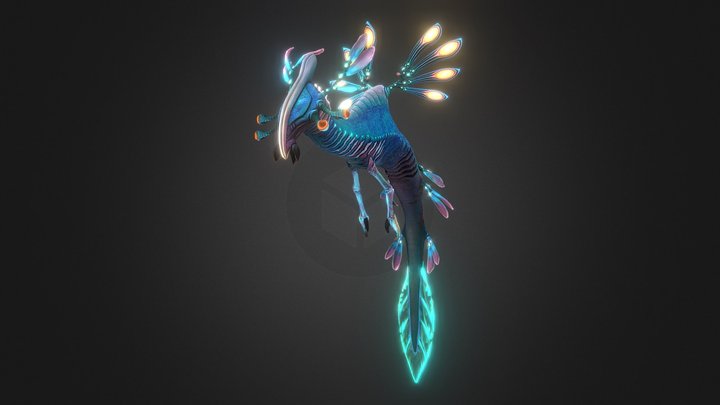 Lily Paddler 3D Model