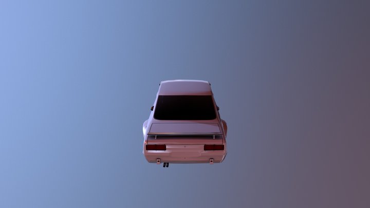 Nissan Skyline C10 3D Model