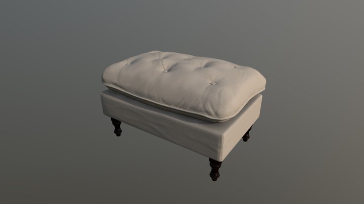 Ottoman 3D Model