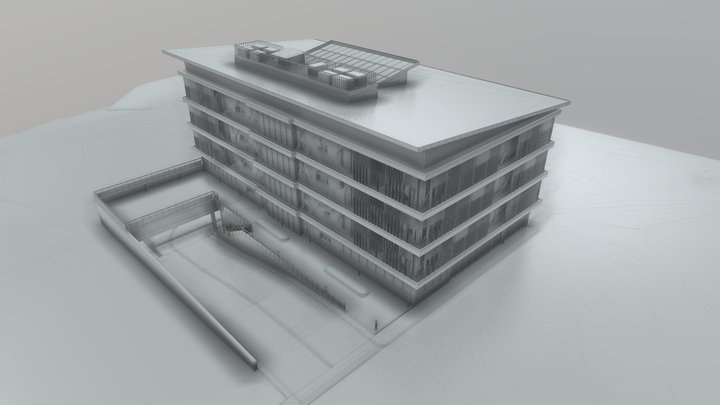 6047 building model Unitec 2018 3D Model