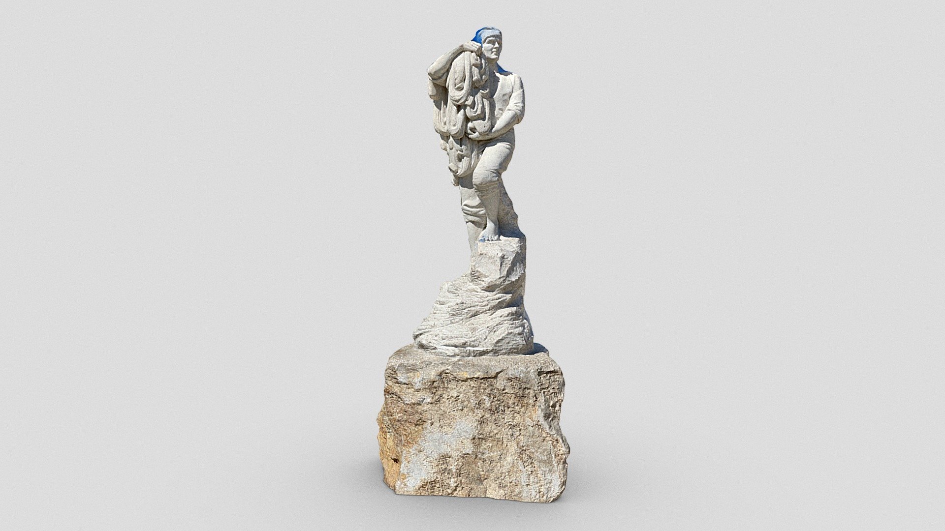 Statue of Calendal (F. Mistral poem hero)