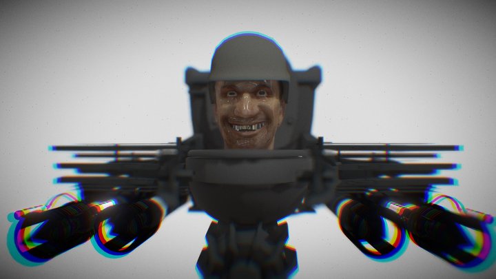 skibidi-rocket 3D Model