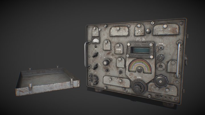 radio r-310 dozor 3D Model