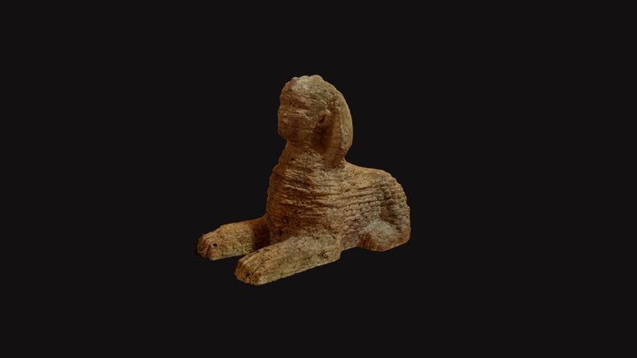 Toy Sphinx 3D Model