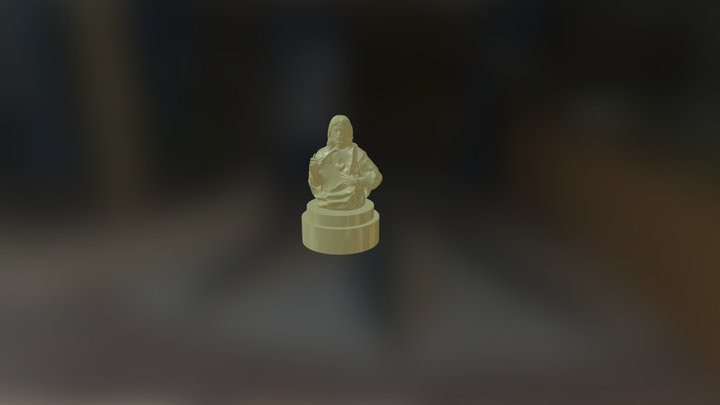 Sacred Heart of Jesus Christ 3D Model