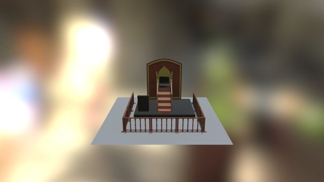 Minbar Sefinat al-Najat Project 3D Model