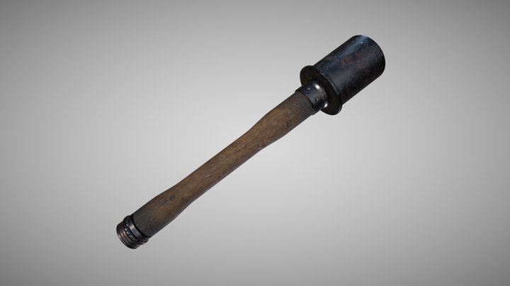 Grenade 3D Model