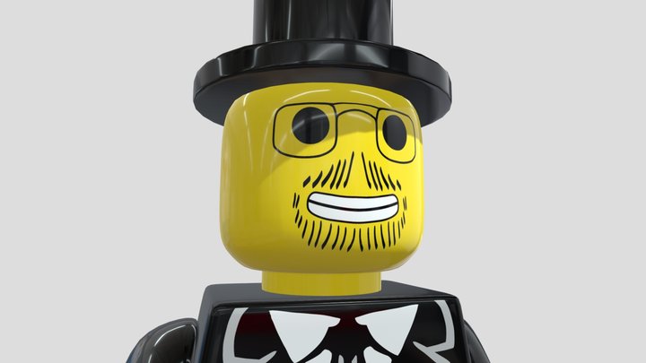 Webb as a Lego 3D Model