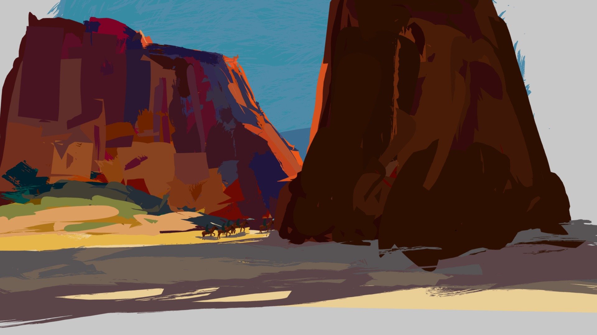 Edgar Payne Painting on TiltBrush Oculus Quest2