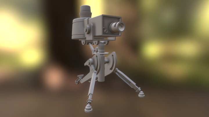 TF2mini Sentry 3D Model