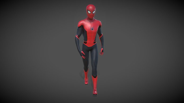 Spider man No Way Home 3D Model