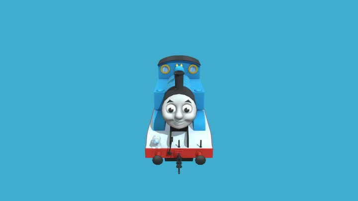 New Thomas The Tank Engine 3D Model