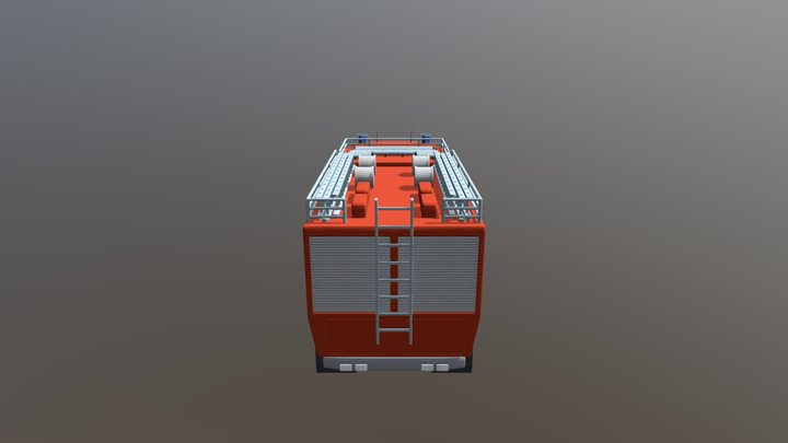 Firetruck 3D Model