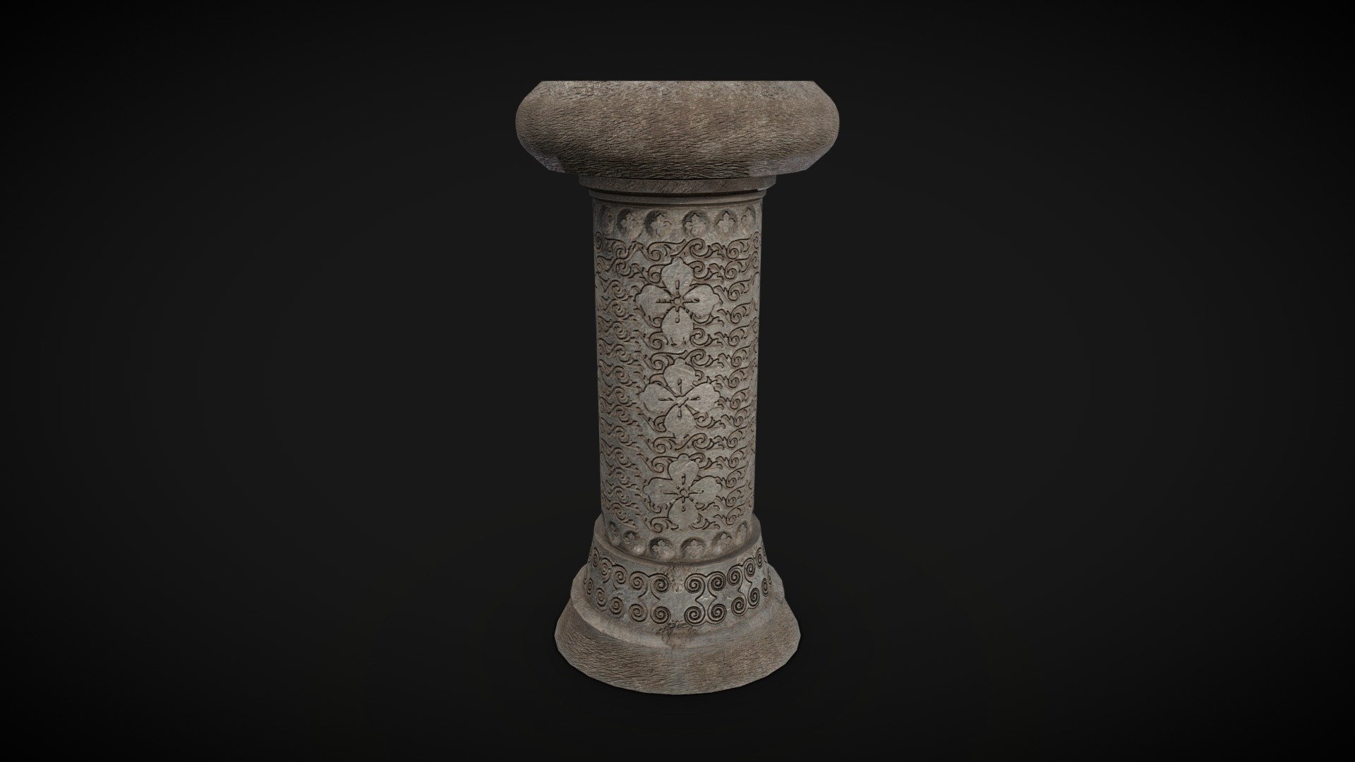 Temple pillars Buy Royalty Free 3D model by SnowyTrain [209d367