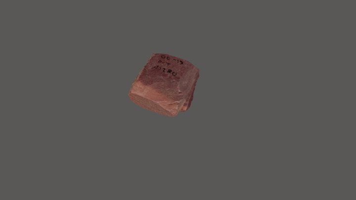Заготовка для пряслиця, № 1280. 3D Model