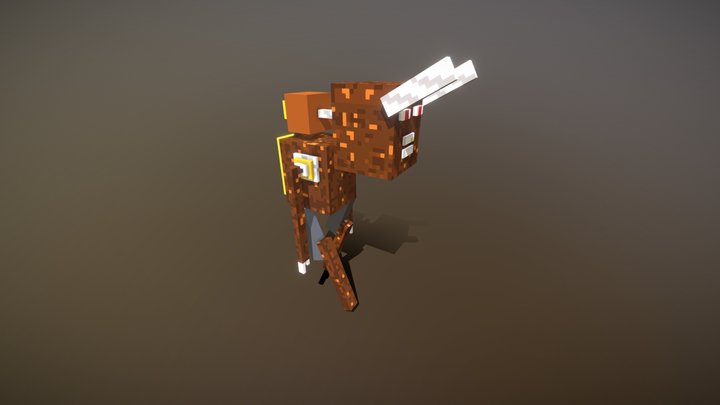 SteamPunk Demon 3D Model