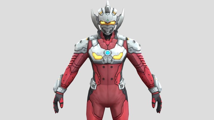 Ultraman Taro 3D Model