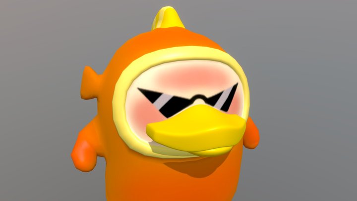 Duckoo_FanArt 3D Model