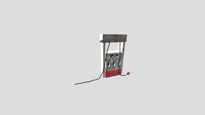 Bomba de Combustível Rust_2 3D Model