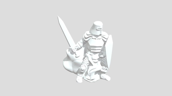 Knight Soldier 3D Model