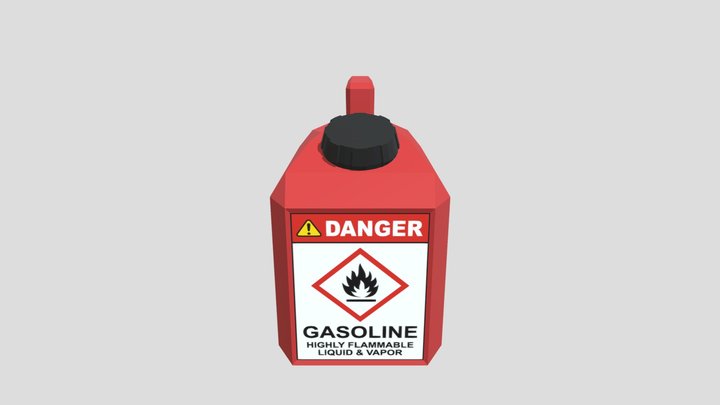 Daily Models 10-02: Gas Can 3D Model