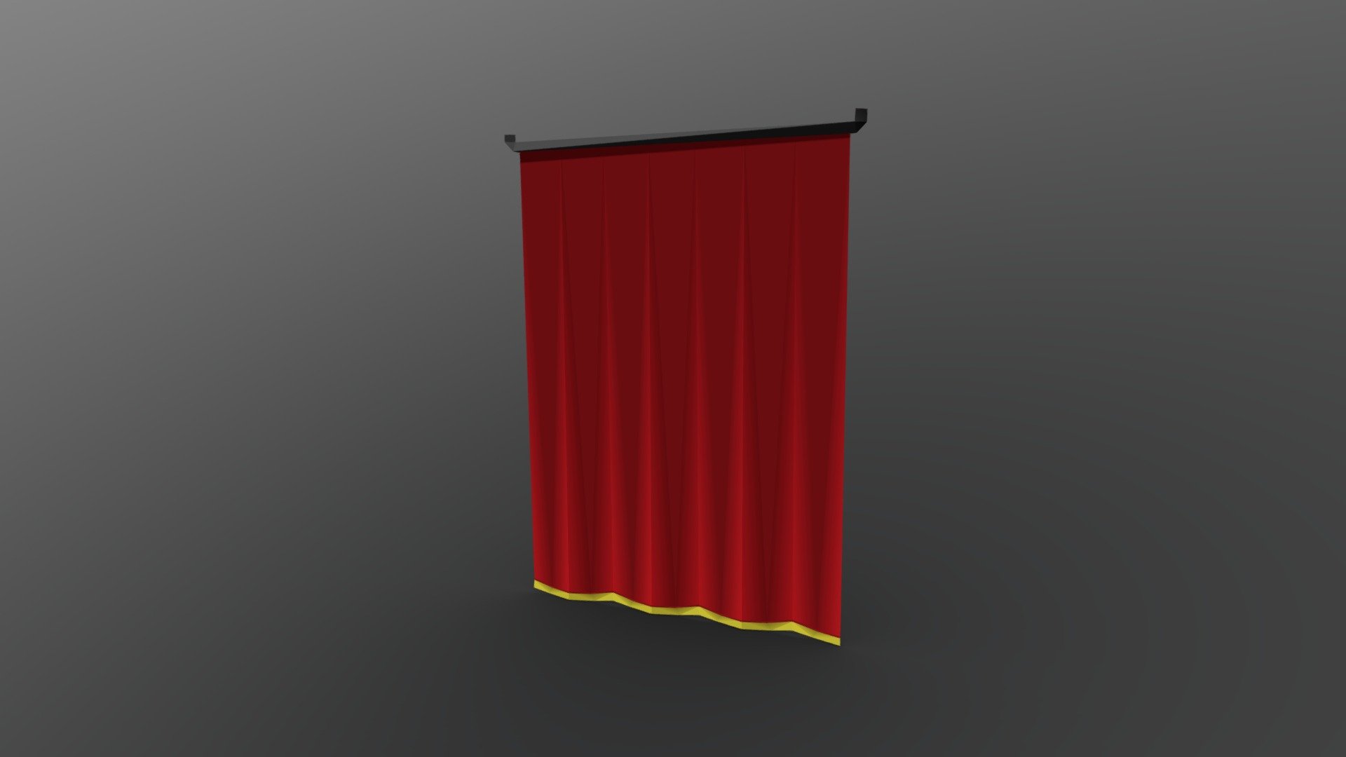 Curtains - Download Free 3D model by daedaljs (@daedalJS ...